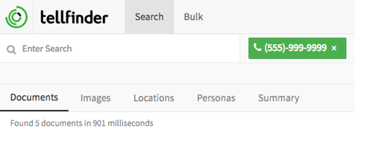 Advanced Search Interface